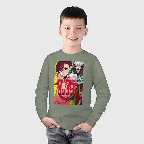 Детский лонгслив Momo Ayase х Ken Takakura / Авокадо – фото 3