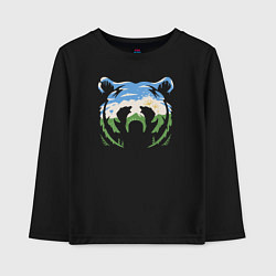 Детский лонгслив Башкирский медведь