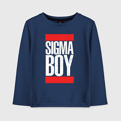 Детский лонгслив Sigma boy