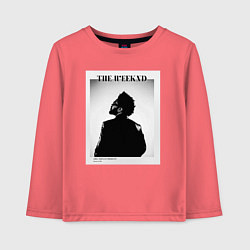 Лонгслив хлопковый детский Abel Tesfaye presents, цвет: коралловый