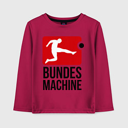 Детский лонгслив Bundes machine football