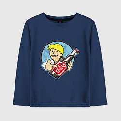 Лонгслив хлопковый детский Vault Guybrush, цвет: тёмно-синий