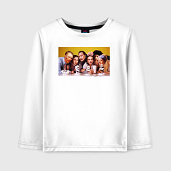 Детский лонгслив Художниик друзья