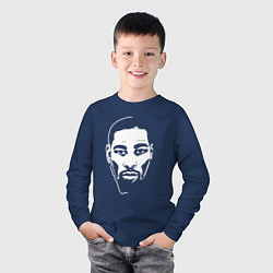 Лонгслив хлопковый детский Kevin Durant, цвет: тёмно-синий — фото 2