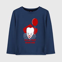Детский лонгслив We all float
