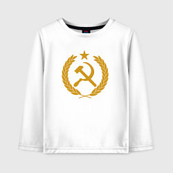 Детский лонгслив Герб - СССР