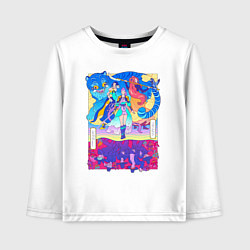 Детский лонгслив KPop Demon Hunters and Saja Boys