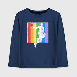 Детский лонгслив Play basket