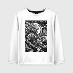 Детский лонгслив Cyber dream - ai art fantasy
