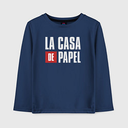 Детский лонгслив La casa de papel