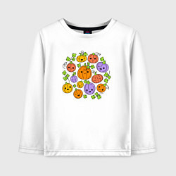 Детский лонгслив Тыковки на хэллоуин