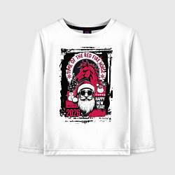 Детский лонгслив Красный огненный конь 2026