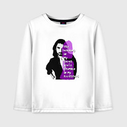 Детский лонгслив Dave Gahan Depeche Mode - Walking In My Shoes