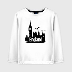 Детский лонгслив Англия: величие Биг-Бена
