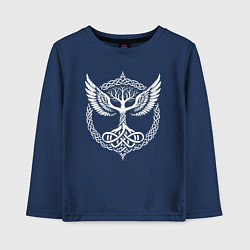 Детский лонгслив Крылатый Иггдрасиль