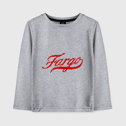 Детский лонгслив Fargo / Меланж – фото 1