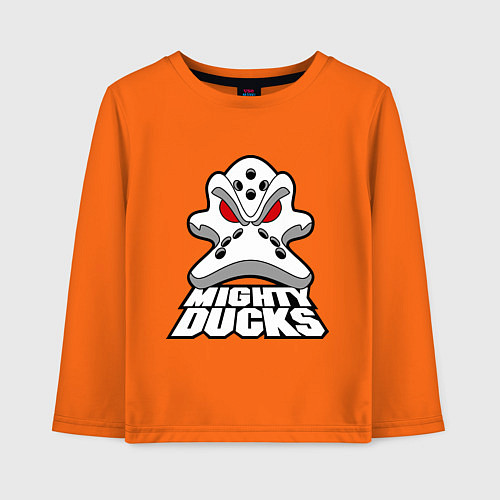 Детский лонгслив HC Anaheim Ducks / Оранжевый – фото 1