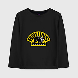 Детский лонгслив HC Boston Bruins Label