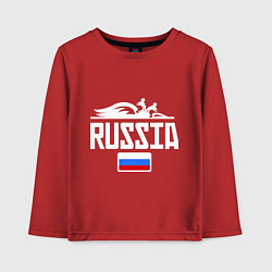 Детский лонгслив Russia