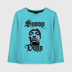 Детский лонгслив Snoop Dogg Face