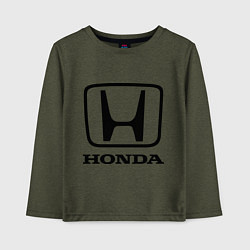 Детский лонгслив Honda logo