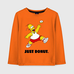 Детский лонгслив Just Donut