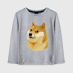 Детский лонгслив Doge