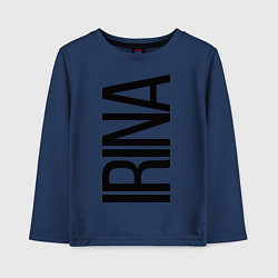 Детский лонгслив Ирина