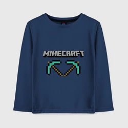 Детский лонгслив Minecraft Hero