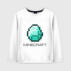 Детский лонгслив Minecraft Diamond