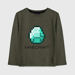 Детский лонгслив Minecraft Diamond