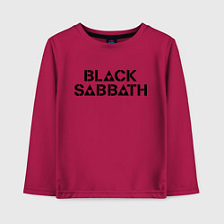 Детский лонгслив Black Sabbath