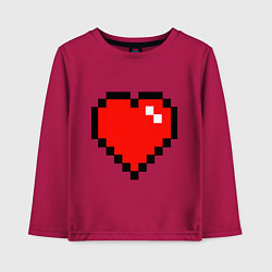 Детский лонгслив Minecraft Lover