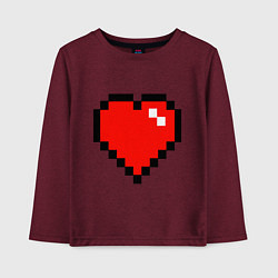 Детский лонгслив Minecraft Lover