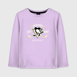 Детский лонгслив Pittsburgh Penguins: Est.1967