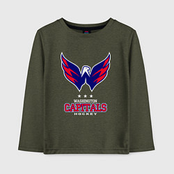 Детский лонгслив Washington Capitals