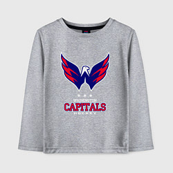 Детский лонгслив Washington Capitals