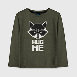 Детский лонгслив Raccoon: Hug me