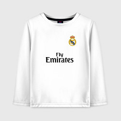 Детский лонгслив Real Madrid: Fly Emirates