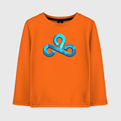 Детский лонгслив Cloud9 Foil Металлический эффект