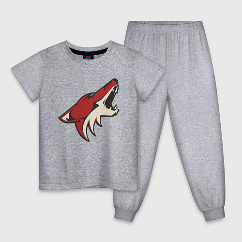 Детская пижама Phoenix Coyotes / Меланж – фото 1