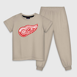 Детская пижама Detroit Red Wings