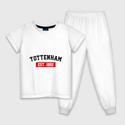 Детская пижама FC Tottenham Est. 1882