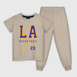 Детская пижама Lebron 23: Los Angeles