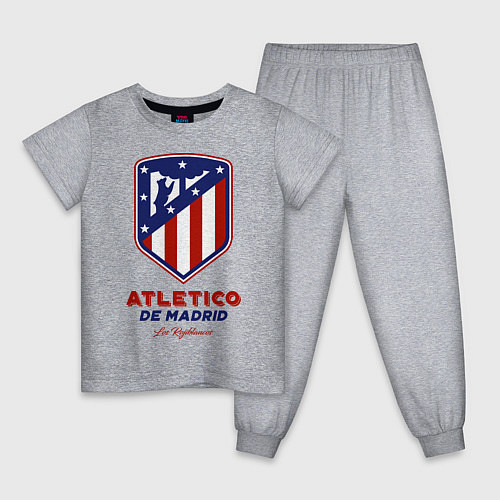 Детская пижама Atlecito de Madrid / Меланж – фото 1