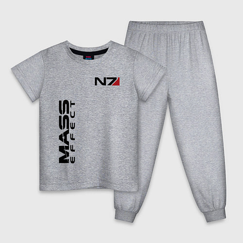Детская пижама MASS EFFECT N7 / Меланж – фото 1