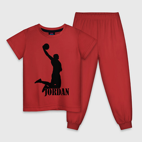 Детская пижама Jordan Basketball / Красный – фото 1