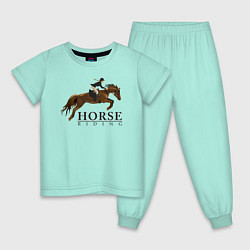 Детская пижама HORSE RIDING