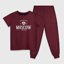 Детская пижама Москва Born in Russia