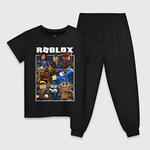 Детская пижама ROBLOX / Черный – фото 1